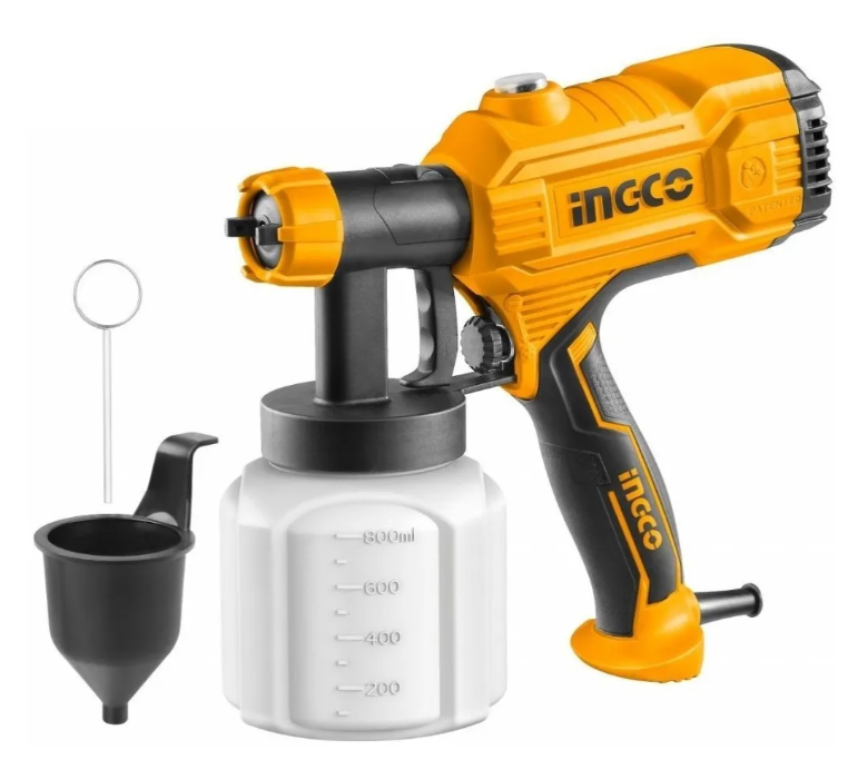 Pistola De Pintar HVLP Ingco 550W 220/240V - SPG5008-4