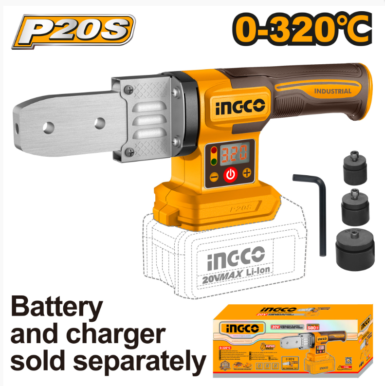 Termofusora Super Ingco 0-320°C P20S - Ptwtli2018