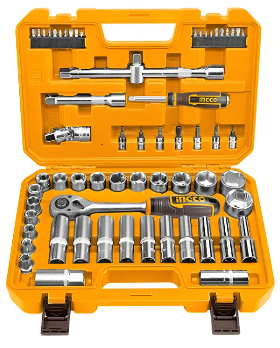 Set Herramineta Tubo 1/2" Set 62 Pcs - Industrial - Hkts12602