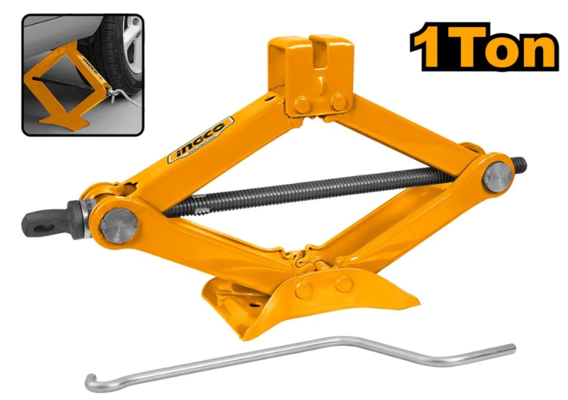 Gato Tijera 1Ton Ingco - Hsj101