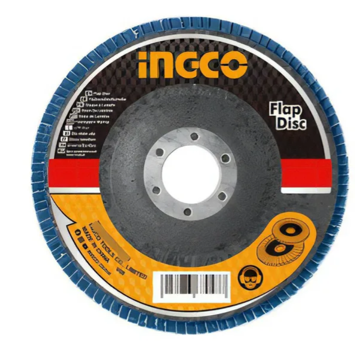 Disco Flap Zirconio 115x22.2mm G80 Super Ingco - Fdz1153