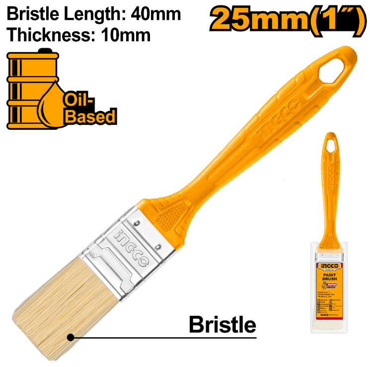 Pincel V1 25mm(1") Ingco - Chptb78601