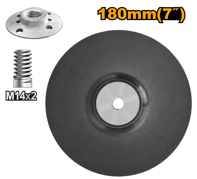 Soporte Goma 180Mm(7") - App0201801