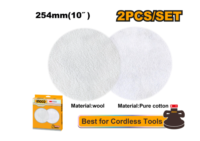 Set Discos Pulido/Limpieza 254mm (10") - 2Pcs - APP25402