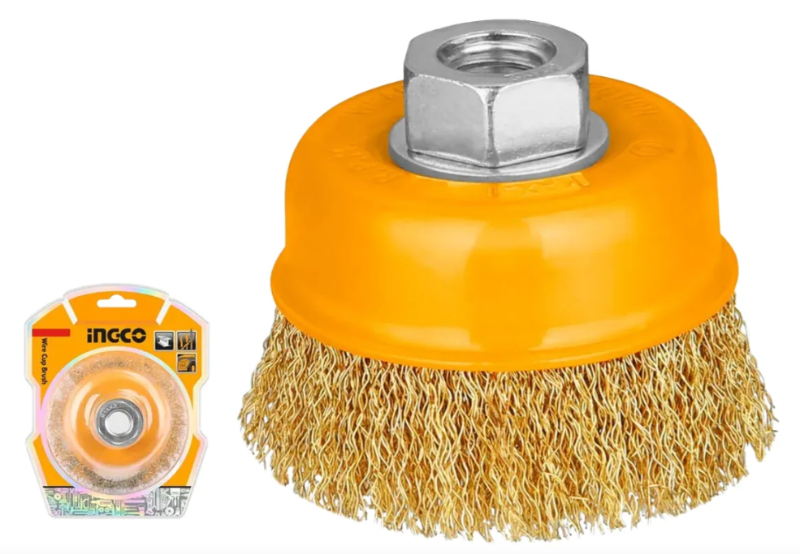 Cepillo Copa Rizado 3 /75Mm Para Amoladora Rm14 - Wb10751