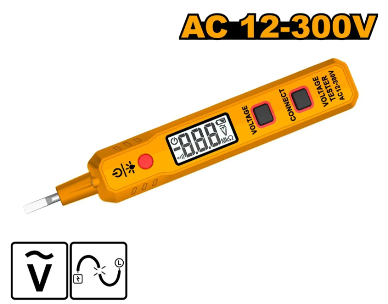 Buscapolo Ingco - Digital Ac 12-300V - Hsdt30021