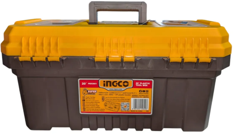 Caja Herramienta Plastica 20" Cierre Plastico - PBX2001