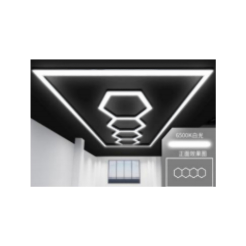 4 LED HEXAGON 6000K