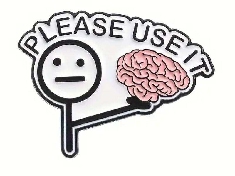 Por Favor Usalo, pin insignia