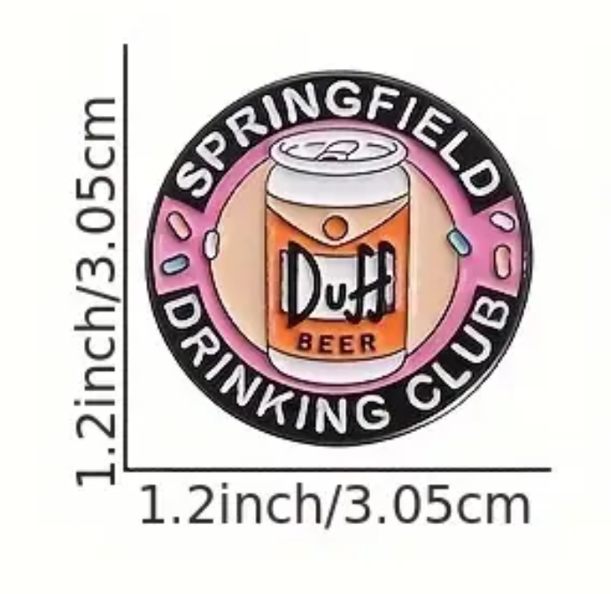 INSIGNIA DUFF CLUB DE BEBEDORES