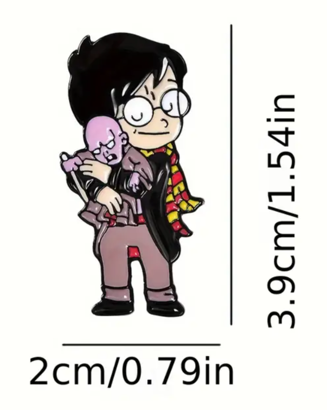 Harry Potter Cartoon y Lord Voldemort