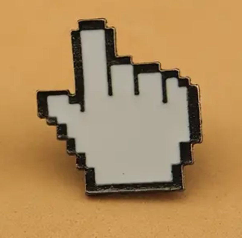 Cursor Manita Retro Pixel