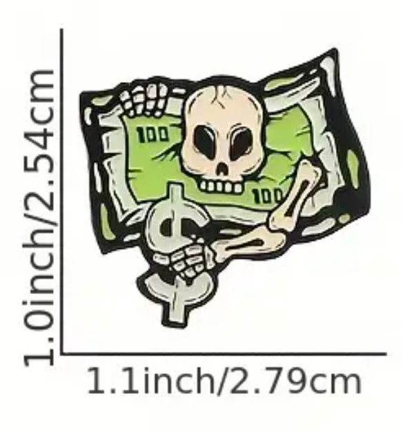 Calavera en Bitlletes