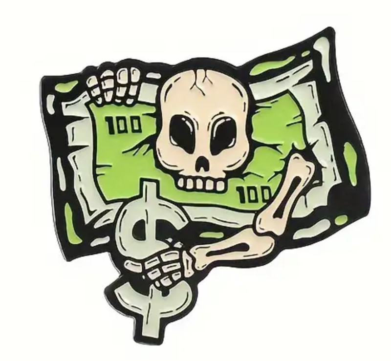 Calavera en Bitlletes