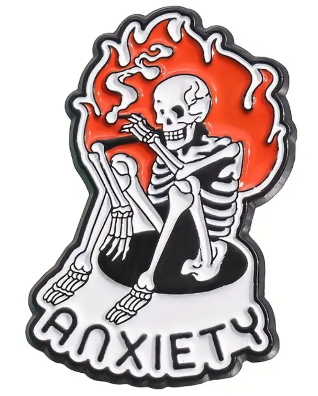 Calavera Anciedad