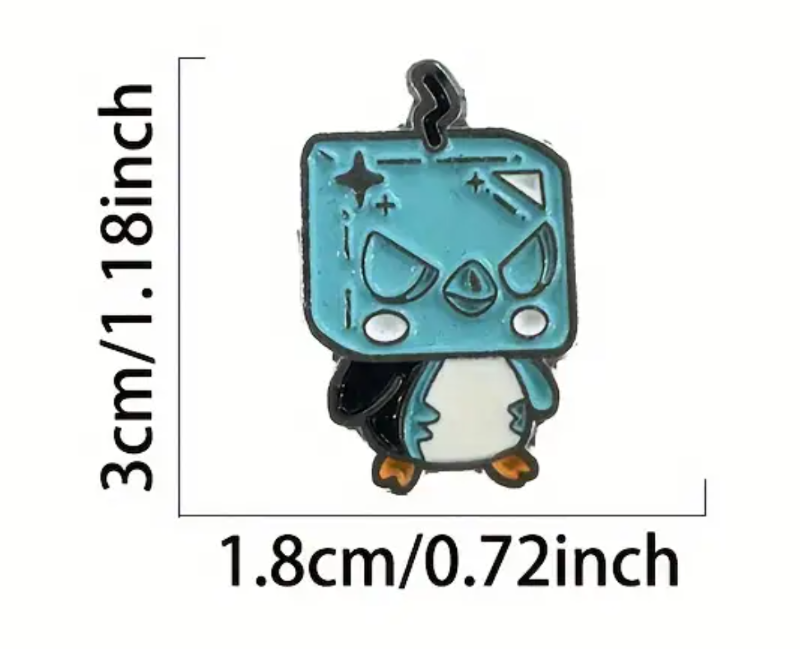 Pingüino Kawaii congelado