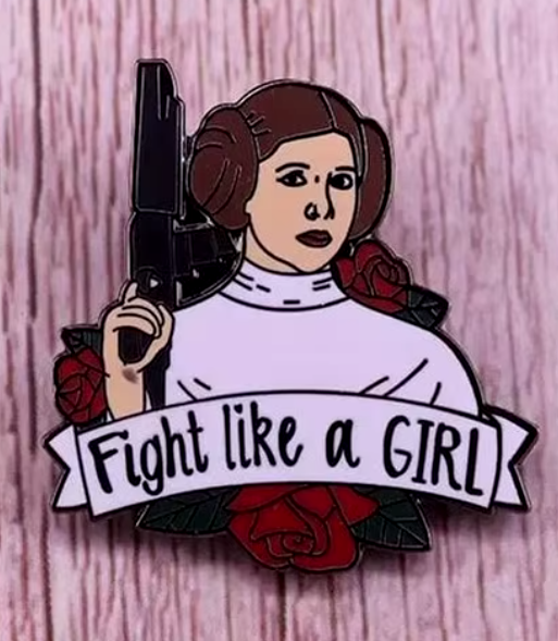 Pelea como Chica, Princesa Leia