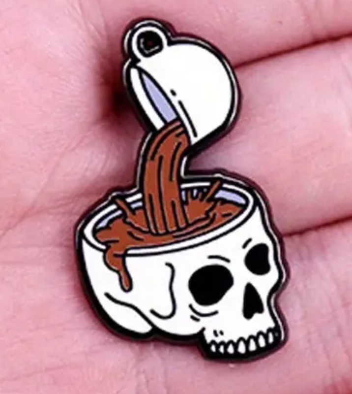Skol & Coffe, Cafe llenando calavera