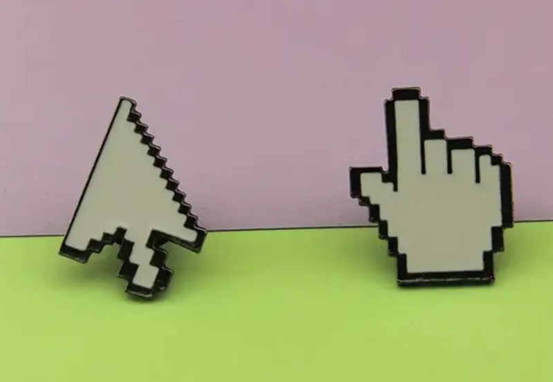 Cursor Flecha Retro Pixel