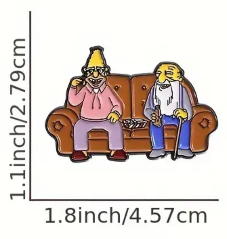 Sofa Simpson, Abuelo y Jasper, Los Simpson