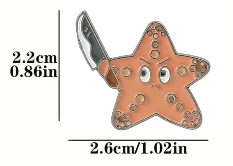Estrella de Mar con Cuchillo