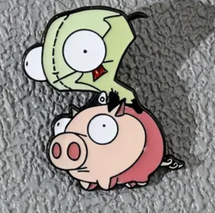 Invader Zim & A Piggy 01