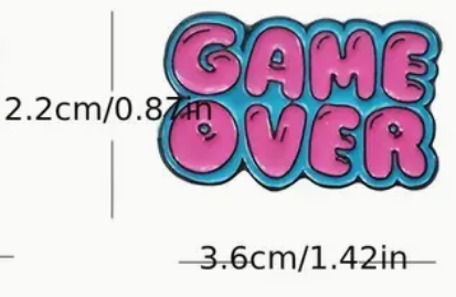 Game Over Logo retro