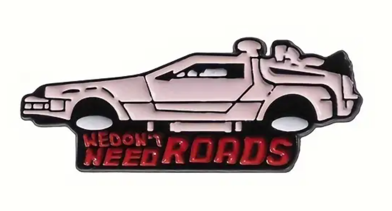 No Necesitamos Caminos, Delorean Volver al Futuro