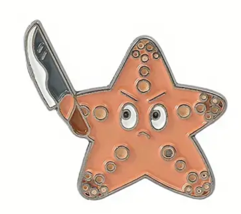 Estrella de Mar con Cuchillo