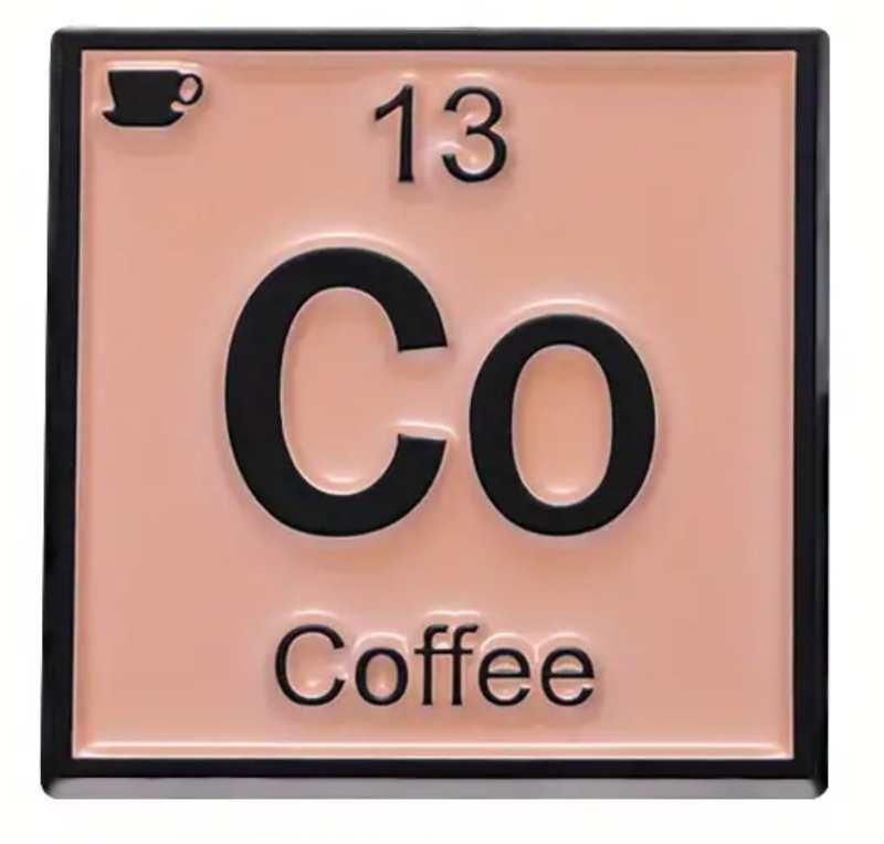 Simbolo Quimico del Coffee