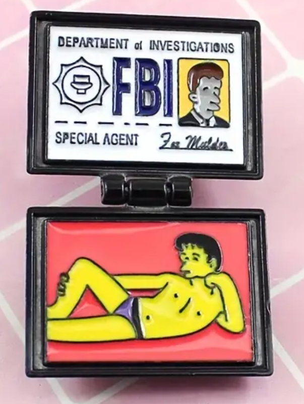 Placa de Molder en los Simpson