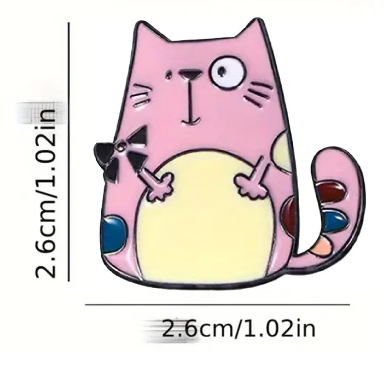 Gato Kawaii Rosa