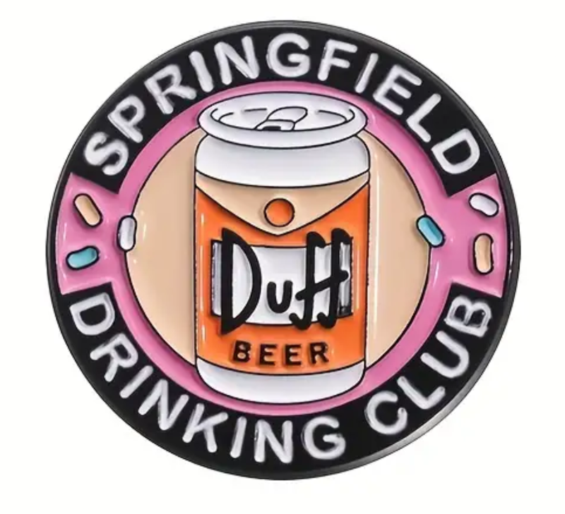 INSIGNIA DUFF CLUB DE BEBEDORES
