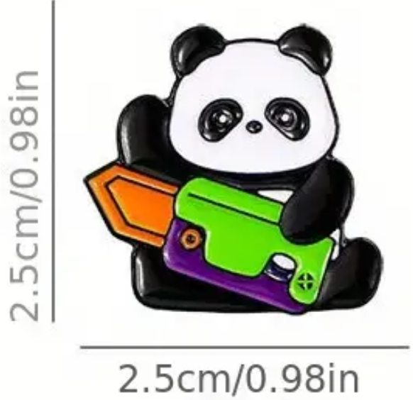 Oso Panda con Navaja