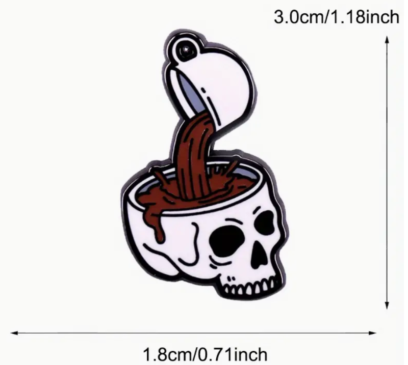 Skol & Coffe, Cafe llenando calavera