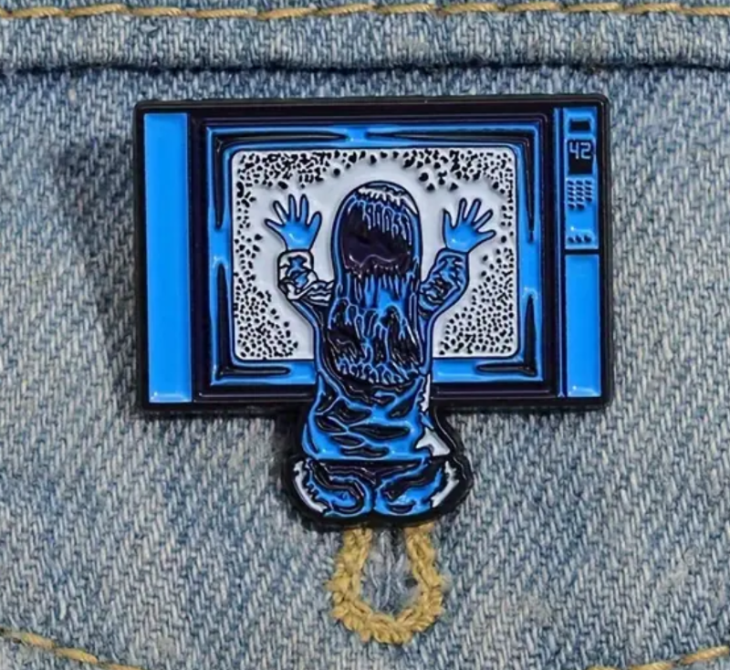 Niña en Pantalla de Television, Pelicula 80's Poltergeist, 1982