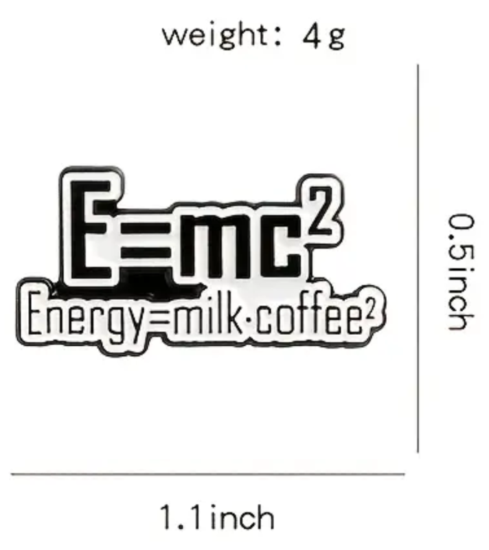 Energia es Igual a Leche Por Cafe al cuadrado