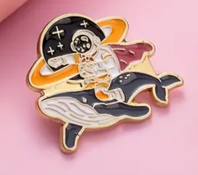 Astronauta y Ballena