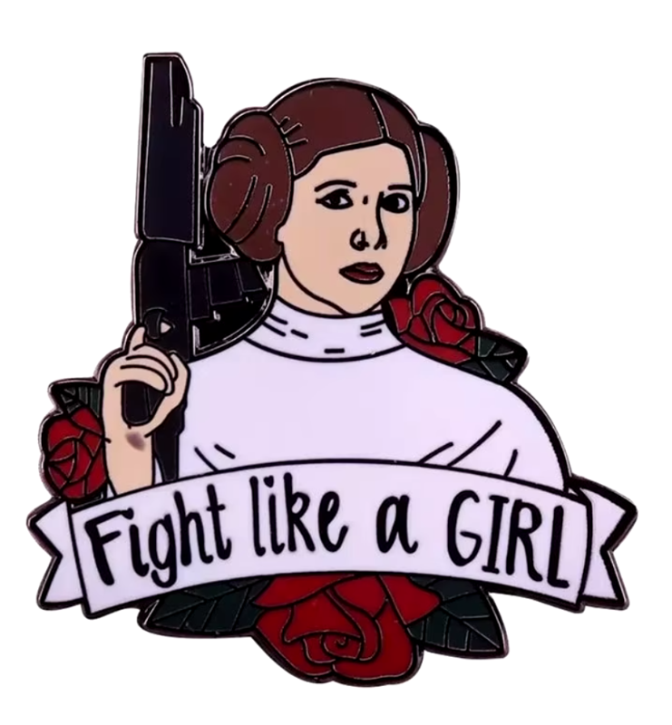 Pelea como Chica, Princesa Leia