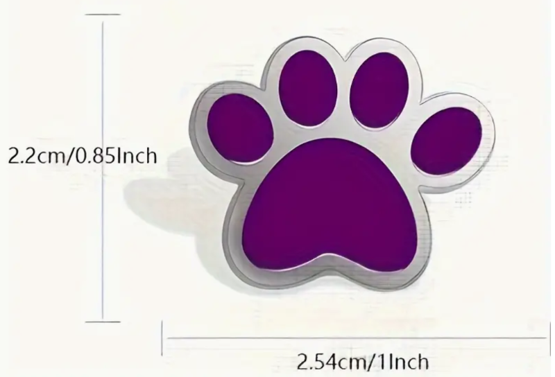 Huella de Perro morada