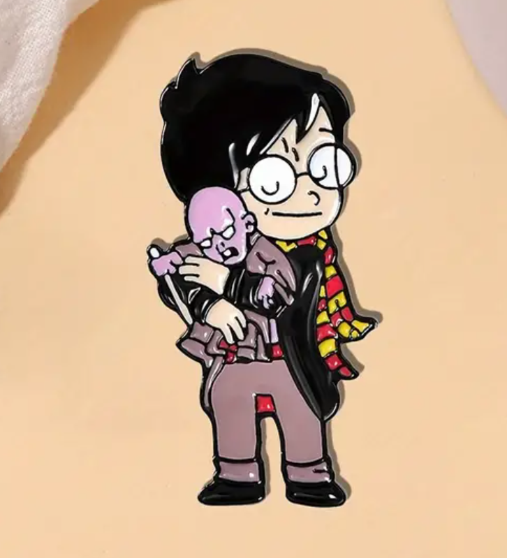 Harry Potter Cartoon y Lord Voldemort