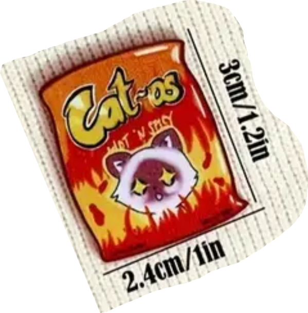 Pin Acrilito Bolsa de Catos