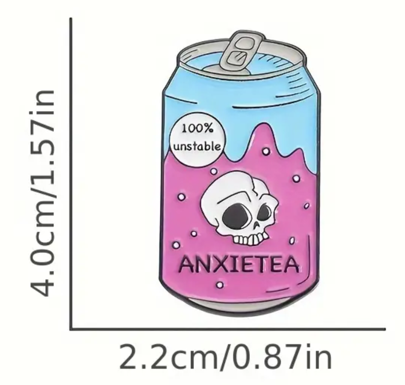Lata de Anxietea / 100 inestable ANXIETEA / Anciedad
