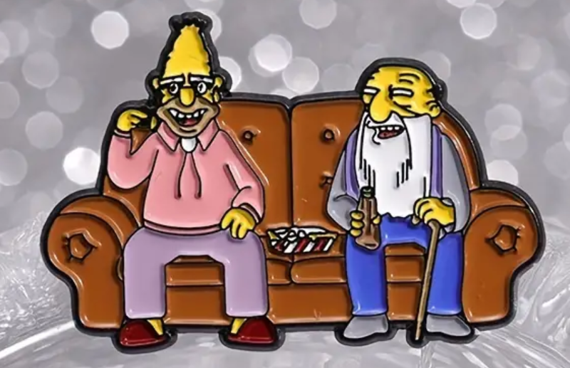 Sofa Simpson, Abuelo y Jasper, Los Simpson