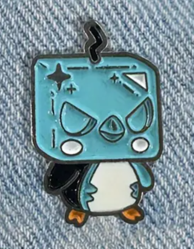 Pingüino Kawaii congelado