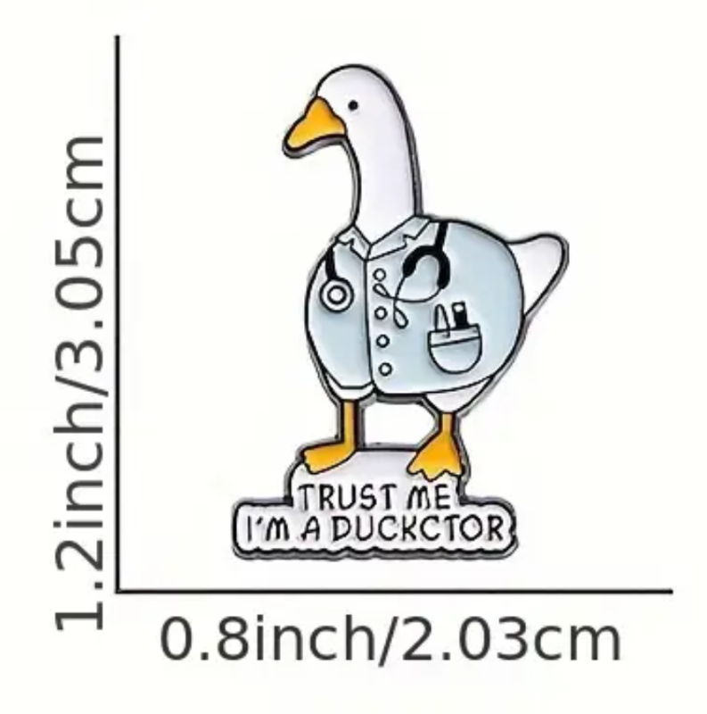 Pato Dr. Trust me i'm a Ducktor, (Creame Soy Ductor)