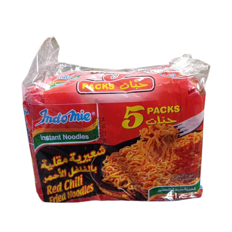 اندومي حار بالفلفل الاحمر 75 غم