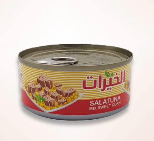 تونة بالذرة الخيرات - 140 غم