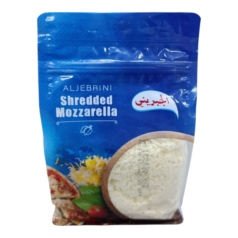 جبنة مبروشة موزاريلا الجبريني