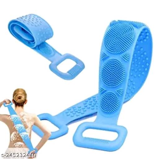 047 - Bahtroom Brushes Body Back Scrubber Belt Masseger Products Best Silicon Bath